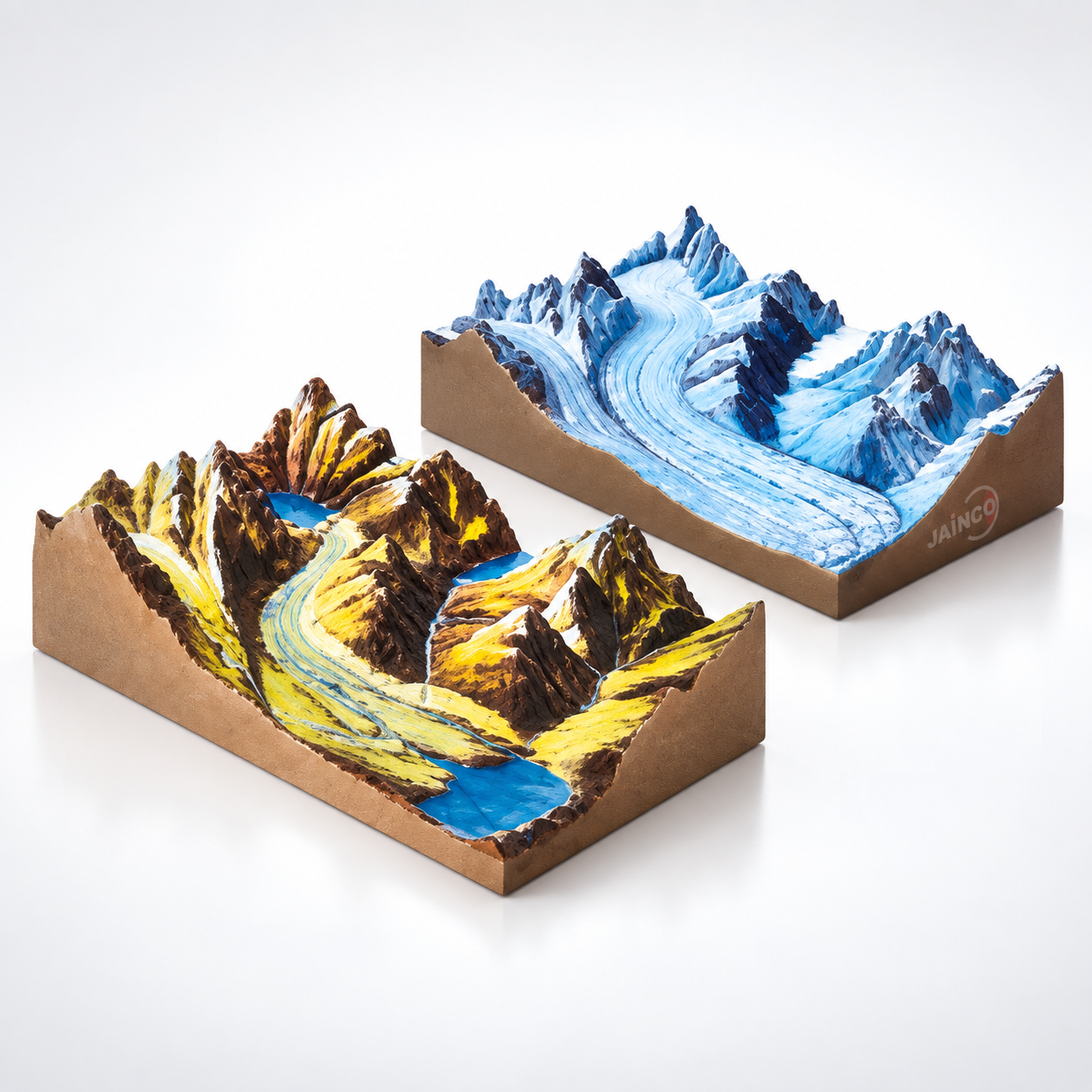 Glacial Landscape 3D Model
